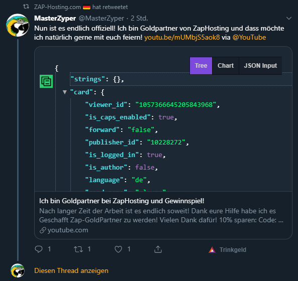 Gibt es gerade Probleme mit der Einbettung von <a href="/YouTube/">YouTube</a> Videos? @TwitterSupport @Twitter
