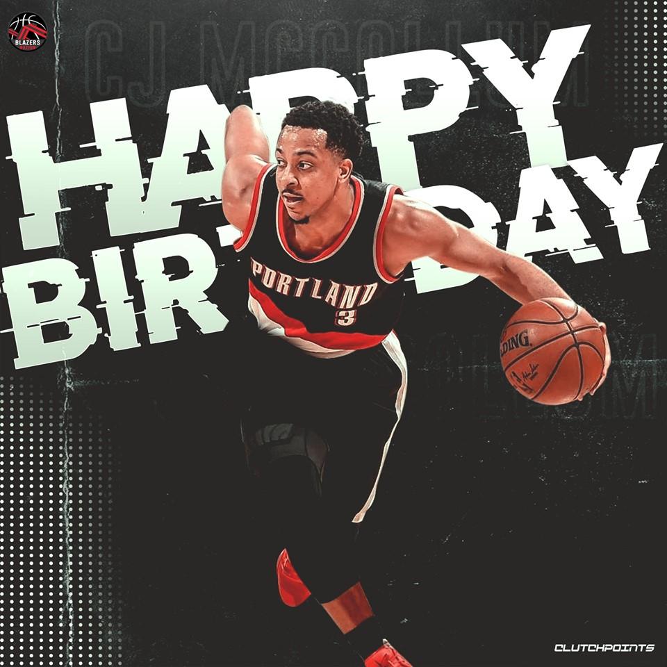 Join Blazers Nation in wishing 2016 MIP, CJ McCollum, a happy 28th birthday!    