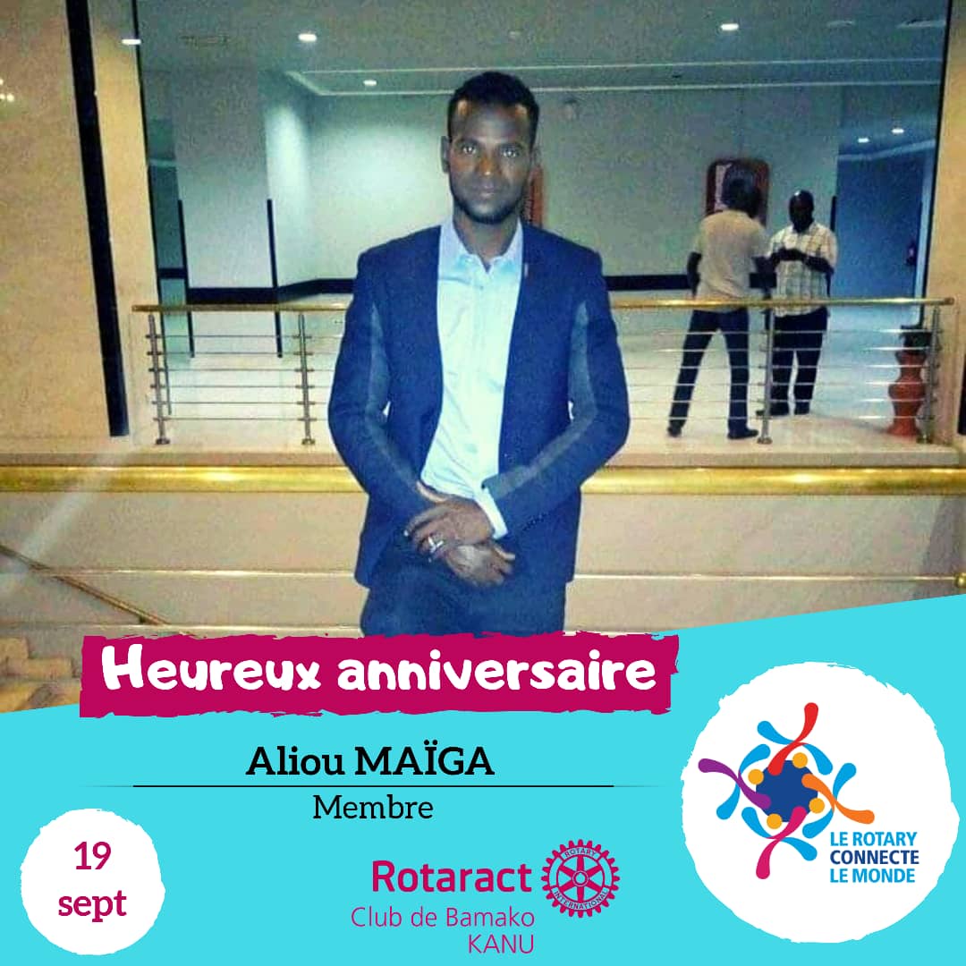 club_kanu's tweet photo. En ce jour exceptionnel, tous les membres se joignent pour te souhaiter un #JoyeuxAnnivisaire que la vie te mène au grand bonheur et au succès et espèrent que tous tes souhaits se réaliseront.
Profite de ta journée!

#LeRotaryConnecteLeMonde https://t.co/zJiqQ5O3rj