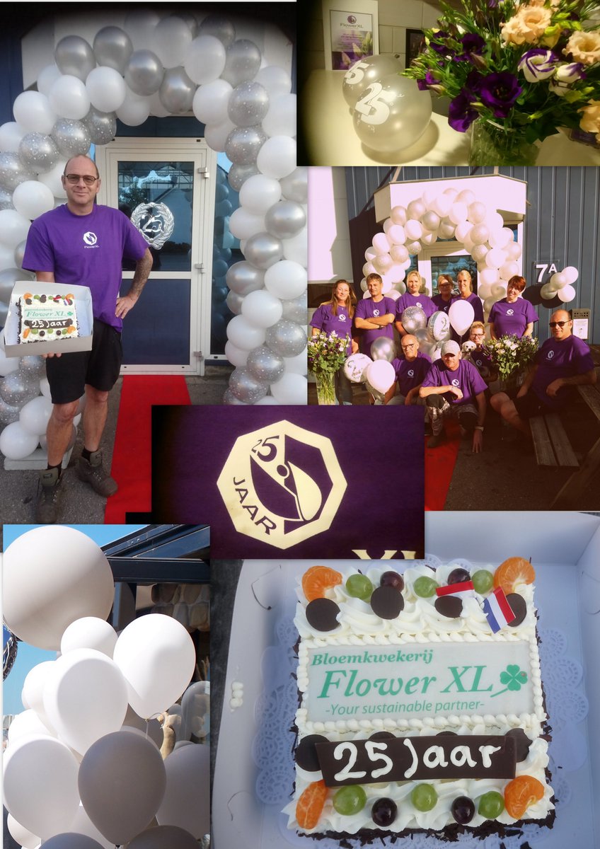 LouisevanderVen's tweet photo. 25-jarig jubileum van Flower XL! https://t.co/8KKzOGf30u