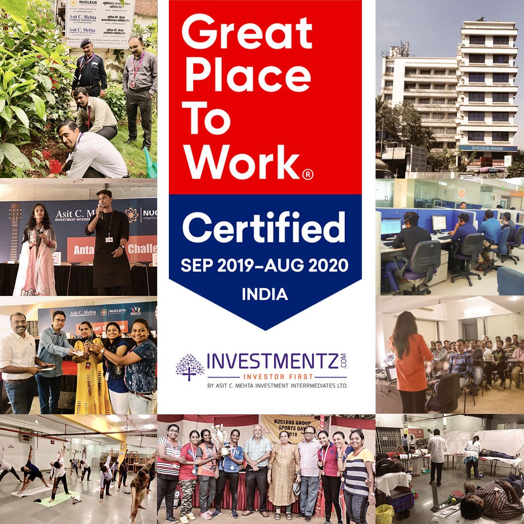 Get_Investmentz's tweet photo. We are so overwhelmed to receive certification by Great Place to Work Institute.
We would like to thank each member for supporting this cause &amp; sustaining our goal of being the 'Employer of Choice'.
#GreatPlaceToWork #MomentOfPride #EmployerOfChoice #ACMIIL https://t.co/SnoRJSWwnu