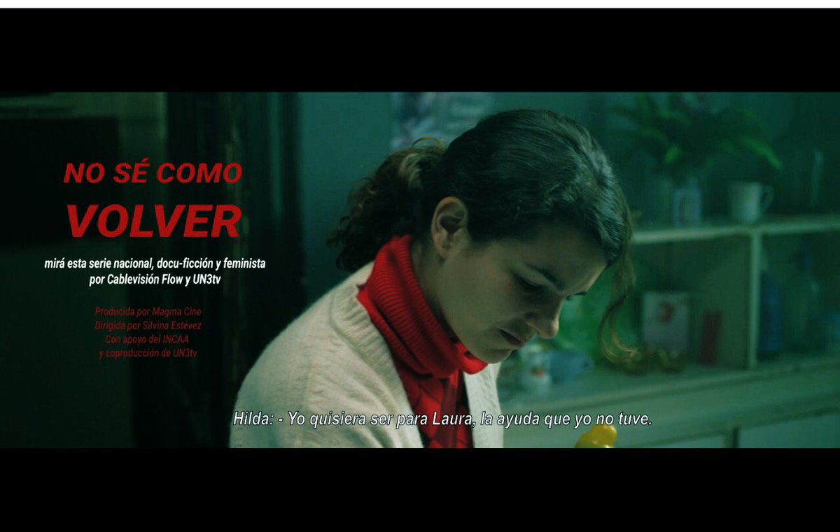 MarinaGlezer's tweet photo. #NoSeComoVolver soy Laura, dirigida por Silvina Estevez. La ven por FLOW. ❤️🙌🏻 https://t.co/Oxemlnth54