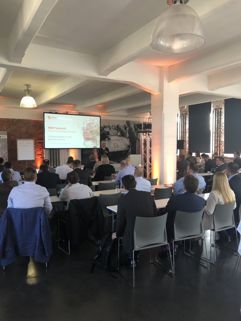 GaryOConnell79's tweet photo. Great turnout for our MSP Summit in Frankfurt #trendmicrode https://t.co/cKf2OqJsec