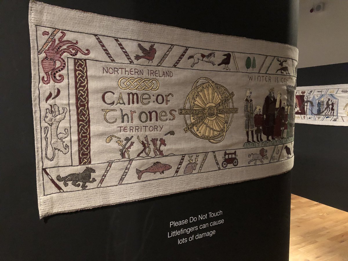 Really looking forward to speaking about the #GOTTapestry and it’s impact for #NationalMuseumsNI <a href="/UlsterMuseum/">Ulster Museum</a> at the Interpreting History Conference in London today <a href="/iHistory2019/">Interpreting History Conference</a> #iHistory2019 @JonathanFoyle