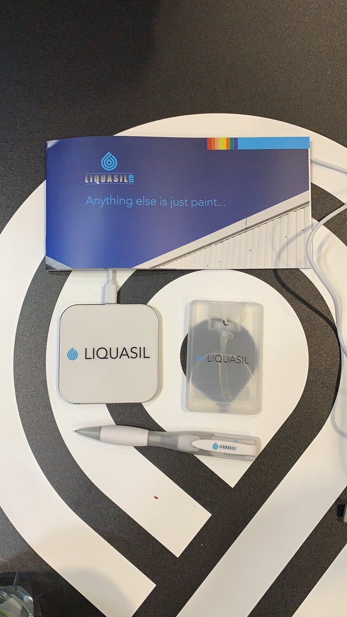 Liquasil's tweet photo. At #RevoLiverpool2019 today? Learn a neat LinkedIn trick and pick up a free hands-free phone charger, memory pen and hand sanitizer. https://t.co/6z3pv6013G