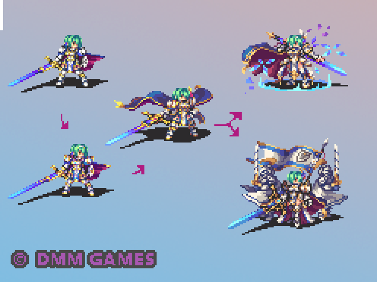 ট ইট র 大型犬 千年戦争アイギス Dmmゲームズ様の 千年戦争アイギス にて 帝国騎士団長ディアナ 未cc 第二覚醒 両方 のドット絵を担当致しました 本日第二覚醒実装ですのでよろしくお願いします 公式 T Co Rny7h1obo0 T Co Zxe3yw6bix