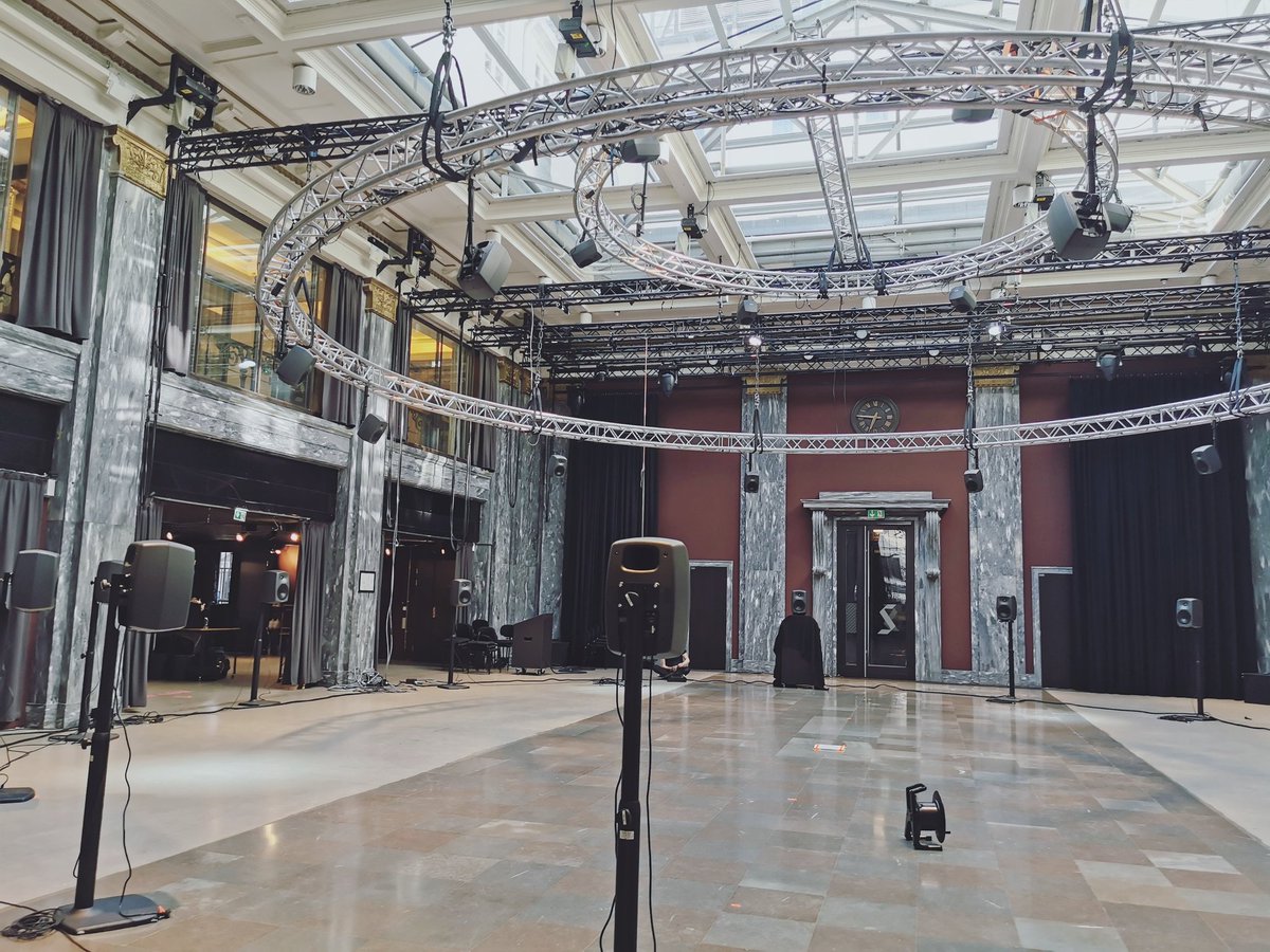 This rig! 😍 Today! ✨ Premiere of my "Desert Creatures: The Salton Sea" at <a href="/ultimaoslo/">Ultimafestivalen</a> 😃 #Ambisonics #Ultima