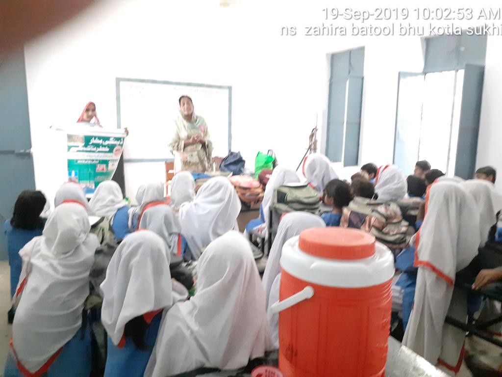 NsZahira's tweet photo. Dengue awareness  session at GPS bhudopure held by shns zahira batool UCLA bogrey district sialkot https://t.co/KnkVFsvSwF