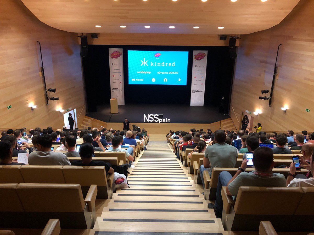 swiftland_dev's tweet photo. Second day of the event # NSSpain2019. Much expectation to see today's talks #swiftlang #NSSpain 👍🚀 https://t.co/qgmtf2vbdz