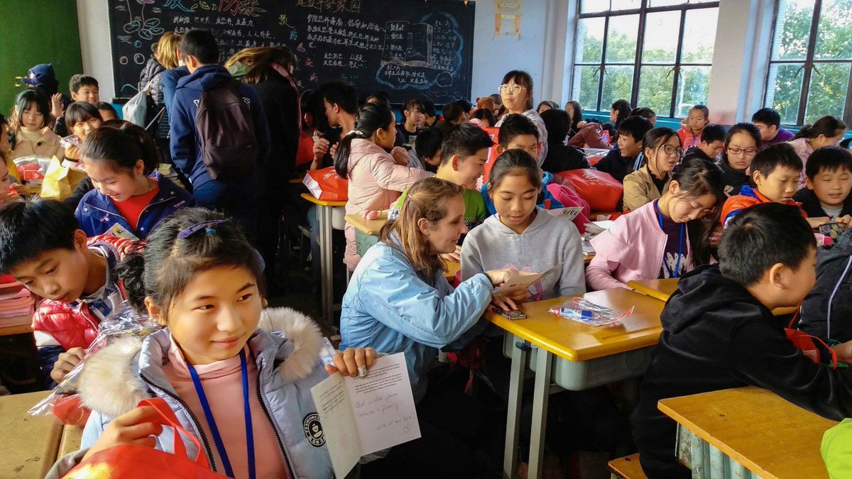 WISSshanghai's tweet photo. It's time to show our #compassionate spirit by working together in support of Giving Tree, a #charity initiated and run by Community Center #Shanghai that provides gift bags filled with winter clothes and school supplies to #children in need. #WISSshanghai #WISScommunity https://t.co/u7nD98QCYB