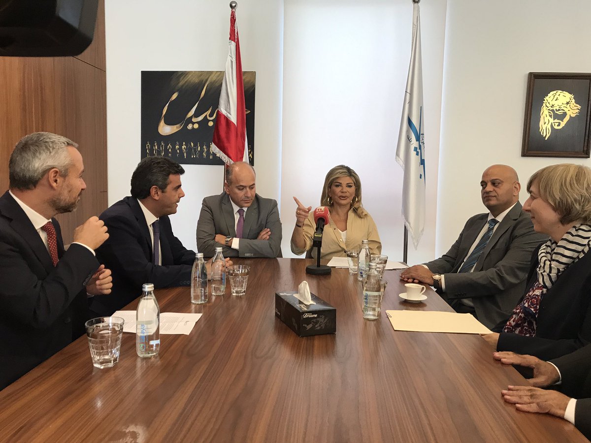 OmsarGov's tweet photo. Minister @may_chidiac in Jbeil Municipality with @AlesBellantoni @RobertaDiLecce @ziad_hawat @wissamzaarour to inaugurate the Open Government agenda and Access to Information. #OpenGovLeb #AccesstoInformation https://t.co/LIVPMyxLtM