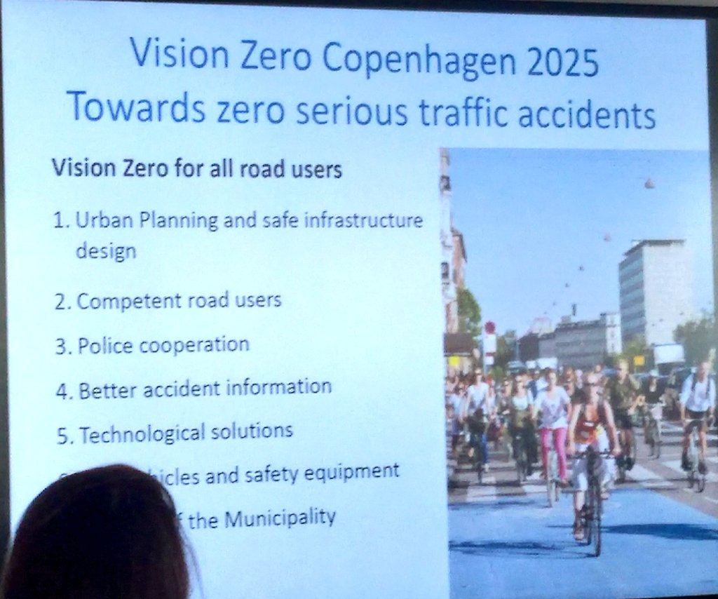 azrakhan87's tweet photo. #Copenhagen is working towards zero serious traffic accidents for all road users under #VisionZero 2025 program | Interesting session on #Danish insights by @AnneGKEriksson-Danish Road Directorate, also shared our #INDVisionZero & #ChildRoadSafety work
#BikeableCityWRI https://t.co/1HKUSGAcK2