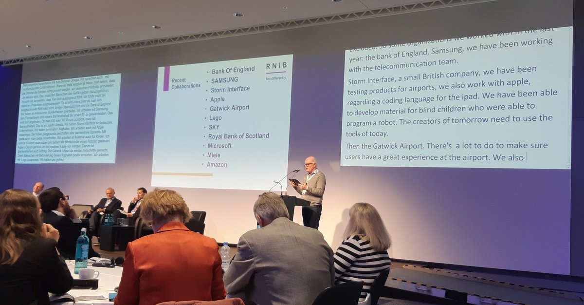 AntonyRuck's tweet image. Great to hear from @robinspinks of @rnib at #mEnablingForum19 on the great accessibility projects they are involved with. Including @LEGO_Group !!