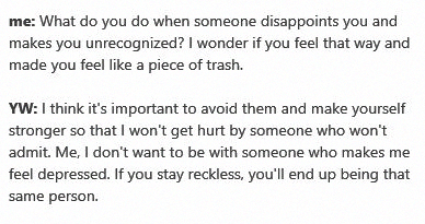 dabincycode's tweet photo. So deep... At least she knows exactly what to do. Thank you for answering and being honest, Dabin! #yeonwoo https://t.co/qHLiAbBI6U