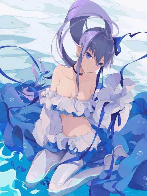 水の踊り子
#fgo #メルトリリス 