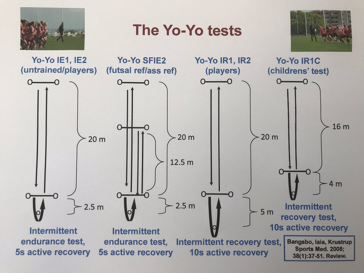 Sport and Health Sciences (SHS) on Twitter: "THE YO-YO TESTS! A new systematic review on the Yo-Yo tests published SPORTS MEDICINE https://t.co/Nmyw1TCkvV and a original article about Yo-Yo