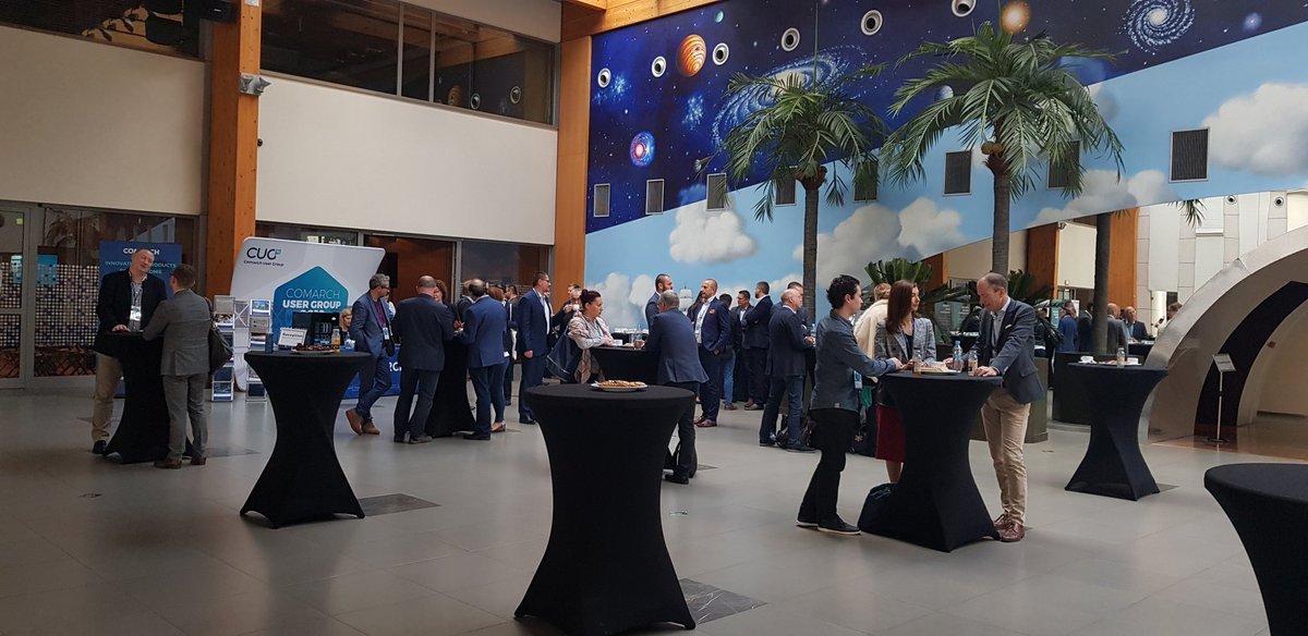 Comarch_Comms's tweet image. Day two of #CUG2019 is starting!

On stage, Marcin Dąbrowski, Vice-President of the Management Board and Director of the Telecommunications Division at Comarch.