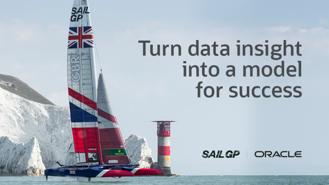 pranavsharma176's tweet photo. #Oracle is redefining the sport of sailing, #SailGP boats have access to a live wind map. Find out how our #data athletes used the #AutonomousDatabase to turn data insight into a model for success https://t.co/xSEv3qpm4j https://t.co/uKGoOQBdbH