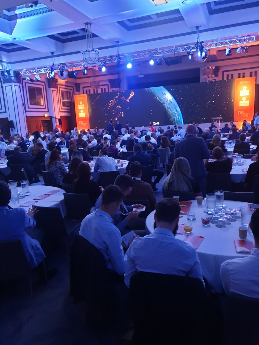 Ready for kick off at the <a href="/nucleuswrap/">Nucleus Financial</a> annual conference. #deviate2019