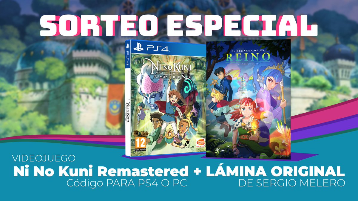 RpgSpain's tweet photo. ¡Sorteo espectacular que os traemos gracias a @Sermella! 🎉

¿Tenéis ganas de Ni No Kuni Remastered? ¡Podéis conseguir un código (PS4 o PC) junto a esa preciosa lámina y disfrutar de este juegazo gratis! 

- Sigue a @Sermella y @RpgSpain 
- RT a este tuit 🔄
⏱️ Hasta miércoles https://t.co/wH2jB9kv5F