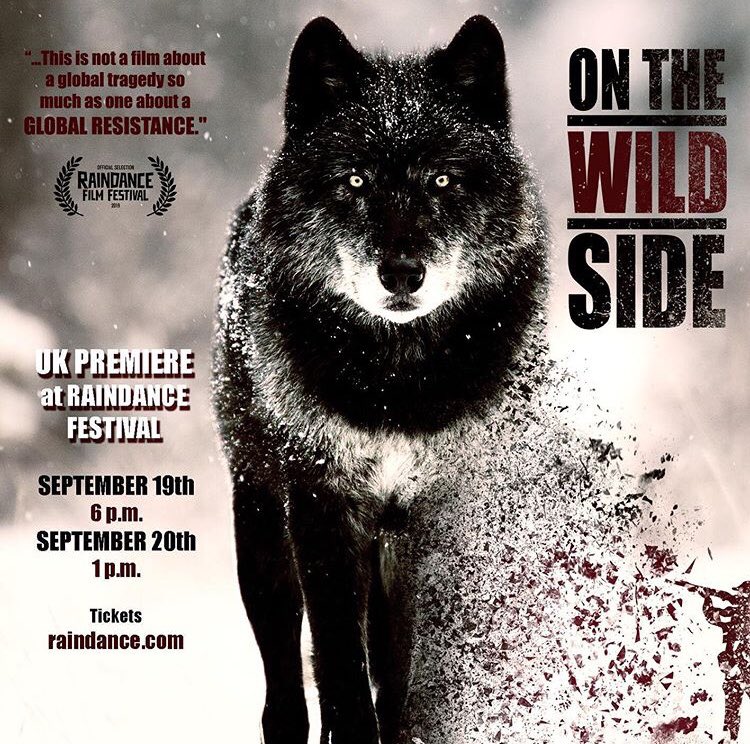 Friends in London please come see the UK premiere tonight (Sept 19th) of “On The Wild Side” at <a href="/Raindance/">Raindance Film Festival</a> Film Fest. 

Tonight 6pm tomorrow 1pm. Q&amp;A sessions with Director Giacomo  Giorgi will take place tonight and tomorrow too. 
<a href="/javafilmstweets/">Java Films</a>  onthewildsideinitiative.com