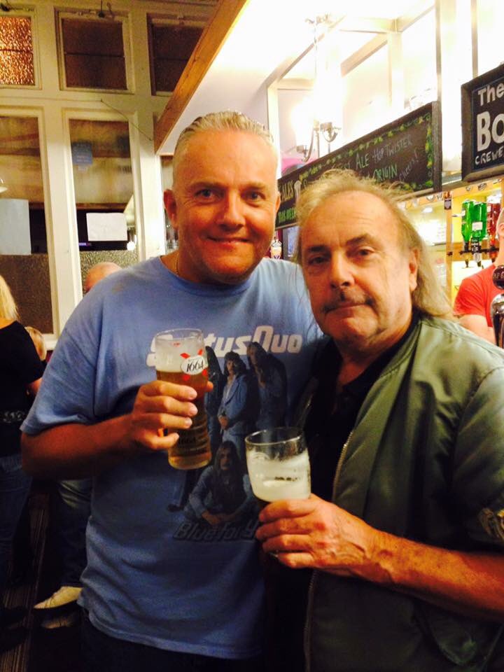 Happy 73rd birthday to Quo s original drummer, John Coghlan. 