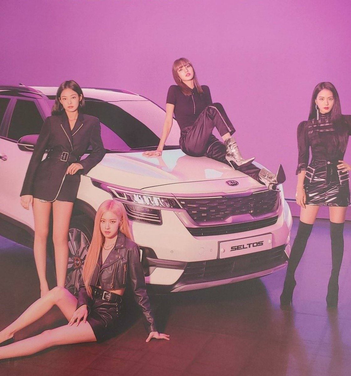 📷] BLACKPINK x KIA SELTOS cr: BParchive88 #BLACKPINK #JENNIE