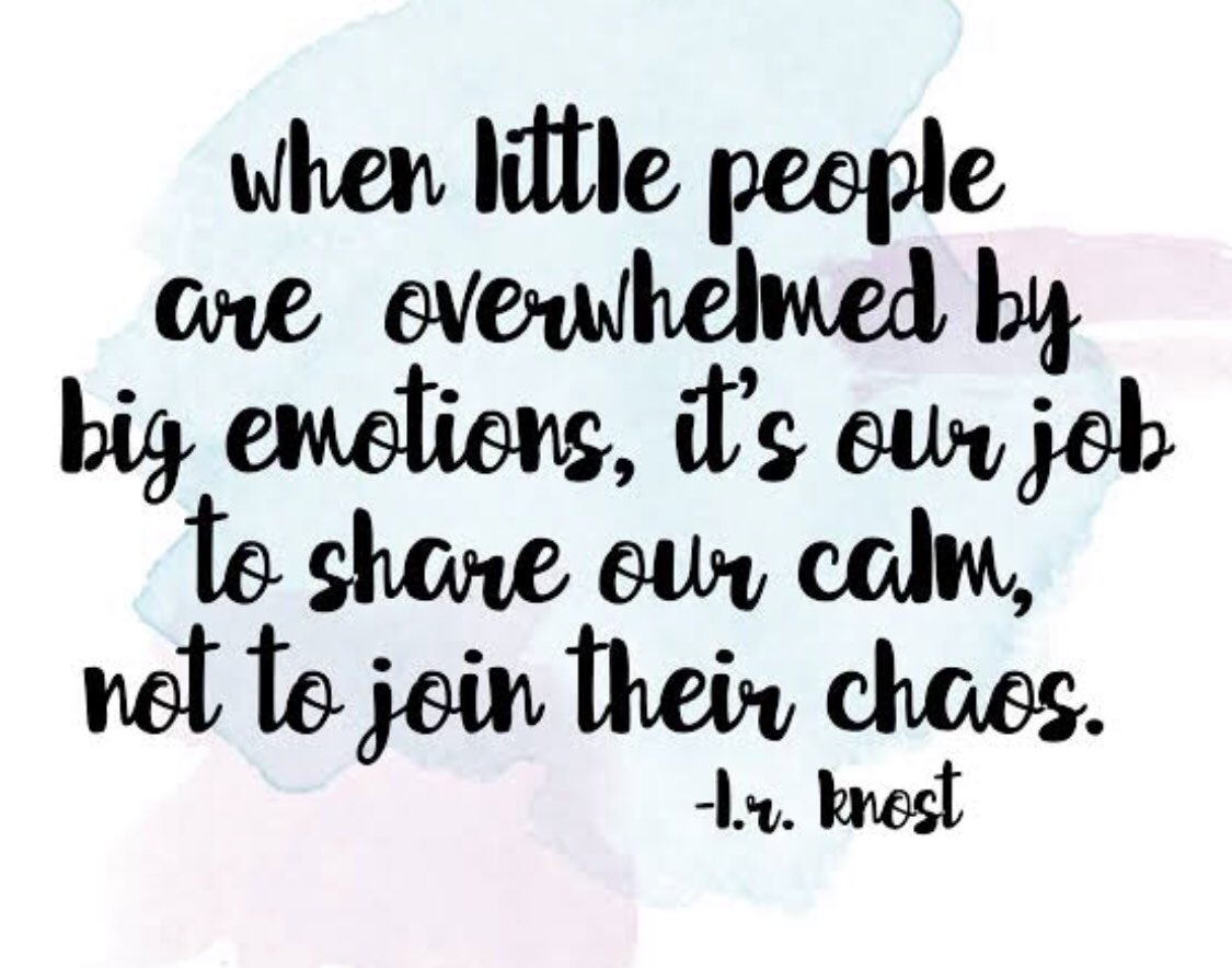 Sometimes just quietly sitting next to a child is all they need and shows them that someone understands and cares.