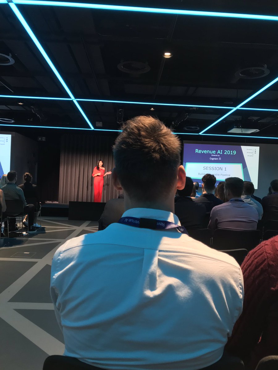 Great conference so far. Informative, educational and highly valuable #revenueAI19