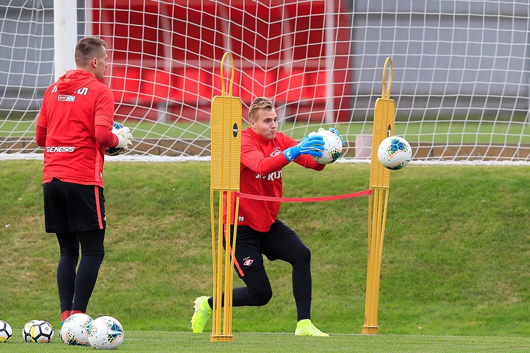 Soccer. FC Spartak Moscow training session