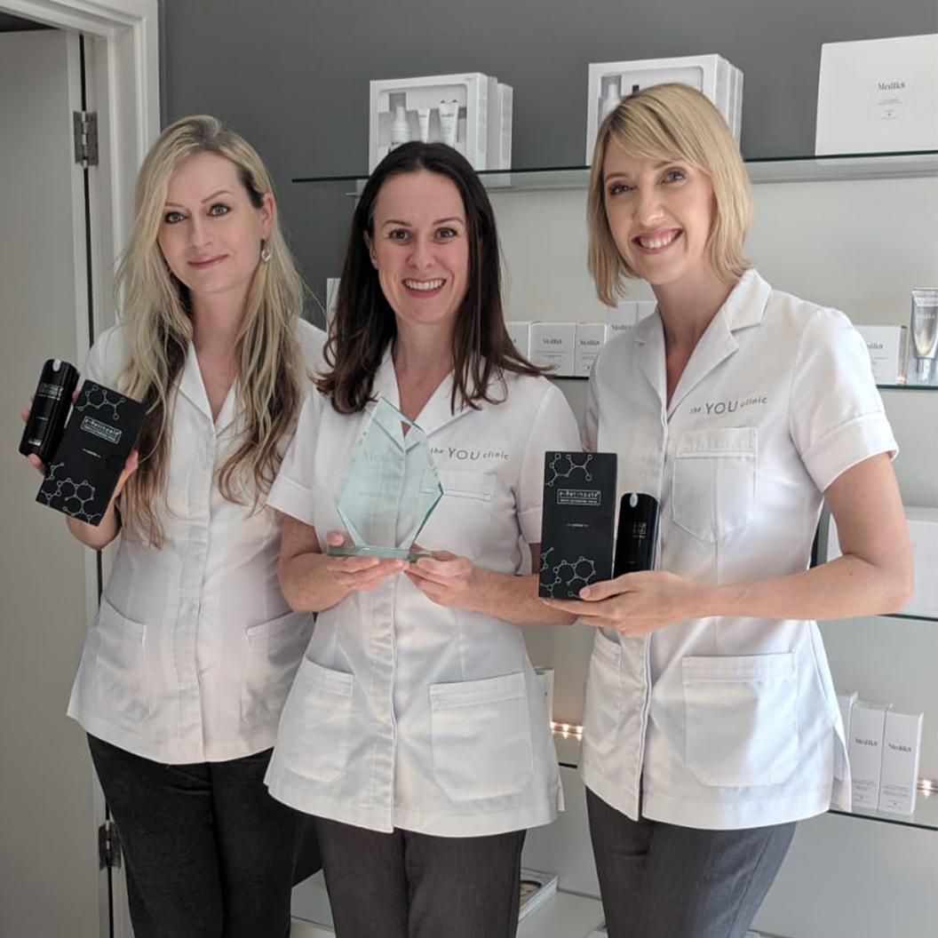 skinbrands's tweet photo. #Congratulations to Sonya + the team 
@theYOUclinic for #winning Best Performing #Clinic and Steph Best Performing #Practitioner with 
@officialmedik8 #rretionate Universe 👏🎉🏆#teamworkmakesthedreamwork #beautifulskinforlife #winners #salon #medik8 #expertsinvitamina #stockist https://t.co/hyJ4y1AwWk