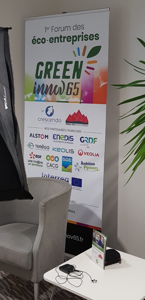 AceleUp's tweet photo. Ha llegado el día @CampusVeolia #GreenInnov65 #AceleStartUps
#Tarbes #Occitanie #GreenInnov65 #innovation #CleanTech #GreenTech #environnement https://t.co/z1hOpZ9oqL