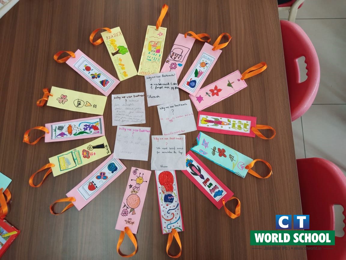 ctworldschool's tweet photo. I made a #bookmark to mark my #book,
As #reading gives me #pleasure and different ways to look!!!.
#DifferentWayOfLearning #Creativity #FunReading #Students
#CTWorldSchool #CTW #CTGroup #TeamCT #Ctians. https://t.co/KqcsLpluGU