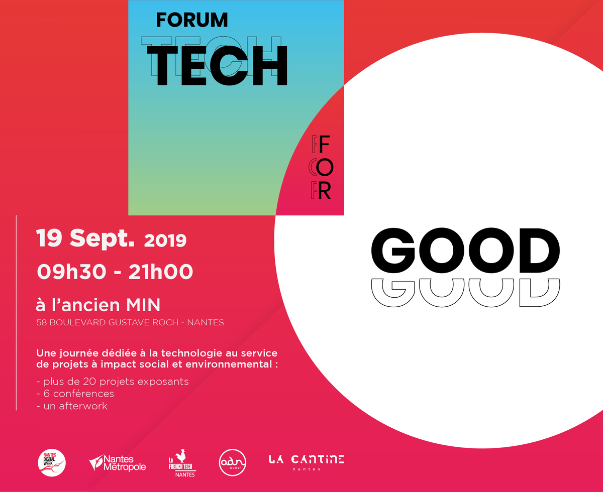 SwitchupMobilit's tweet photo. FORUM DAY 😜✌️
Aujourd'hui Switch Up participe au forum #techforgood organisé par @CantineNantes pour aborder ensemble différentes thématiques liées à l'innovation technologique ! @LaFrenchTech @NantesMetropole @adn_booster https://t.co/YD9mT4LRz6