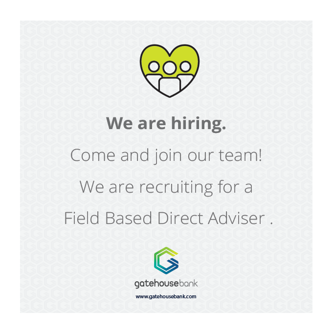 gatehousebank's tweet photo. We are hiring. Come and join our team! We are recruiting for a Field Based Direct Adviser in Birmingham.
Find out more information here:
https://t.co/zBoD4XYn9L
#GatehouseBank #Hiring #Recruitment #Newjob #FieldBased #DirectAdviser #Birmingham https://t.co/aWTGi3YrSk