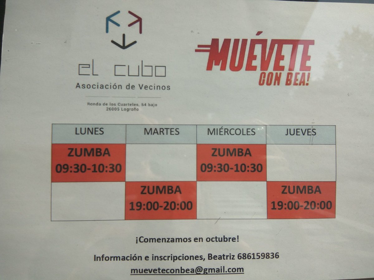 🗣Muévete con Bea, te animas?...ZUMBA!!! #ElCuboNonStop
