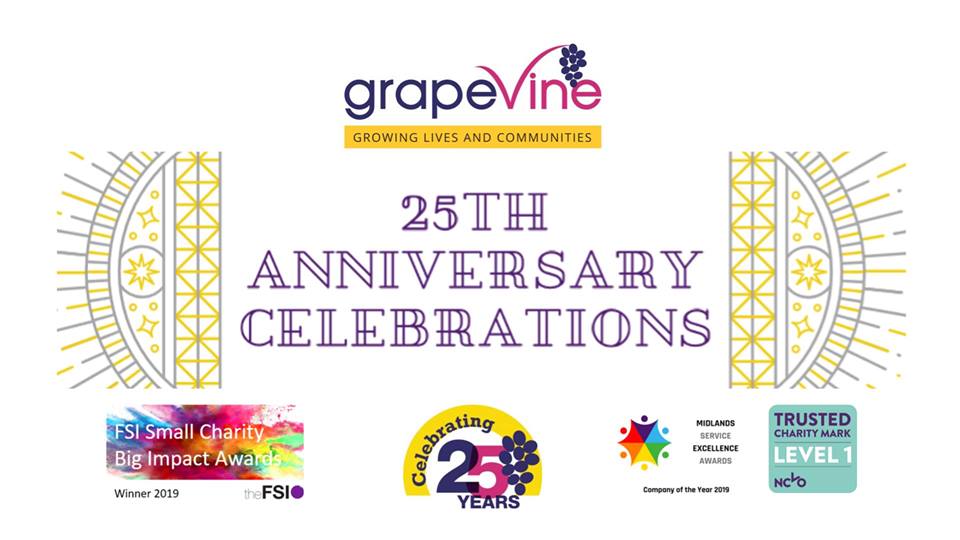 grapevinecandw's tweet photo. We're celebrating #25yearsofGrapevine this #October with an #Impact event in #Coventry! πΎ
If you'd like to join us, click here. There are only 100 tickets and we want to make sure we get all the right people there to celebrate our journey so far π
https://t.co/CoHvL93E3X https://t.co/PzXoL608fV