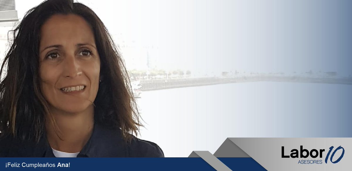 labor_10's tweet photo. ¡¡¡Felicidades!!!

De parte de todo el equipo de Labor10, queremos felicitar a nuestra compañera Ana Romero por su cumpleaños.

🎂 Disfruta mucho de tu día.

#labor10asesores #asesorialaboral #Labor10 #felicidadesentudia https://t.co/nYpsQ7NcNq