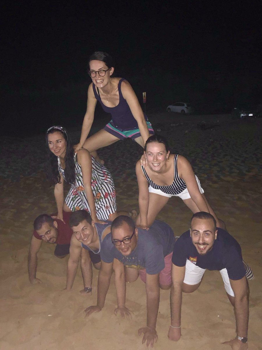 No trainees were hurt in the making of this pyramid 🤫 #amtog #teambuilding