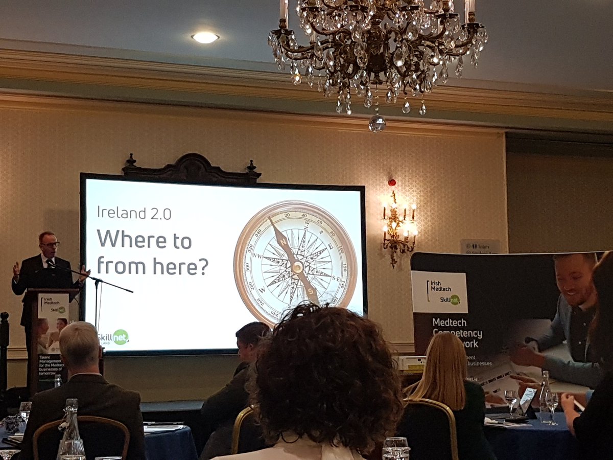 sueoneillwalsh's tweet photo. Paul Healy @SkillnetIreland speaking @MedtechSkillnet  on the future Talent Management for the Medtech businesses of tomorrow https://t.co/1ij03LdabQ
