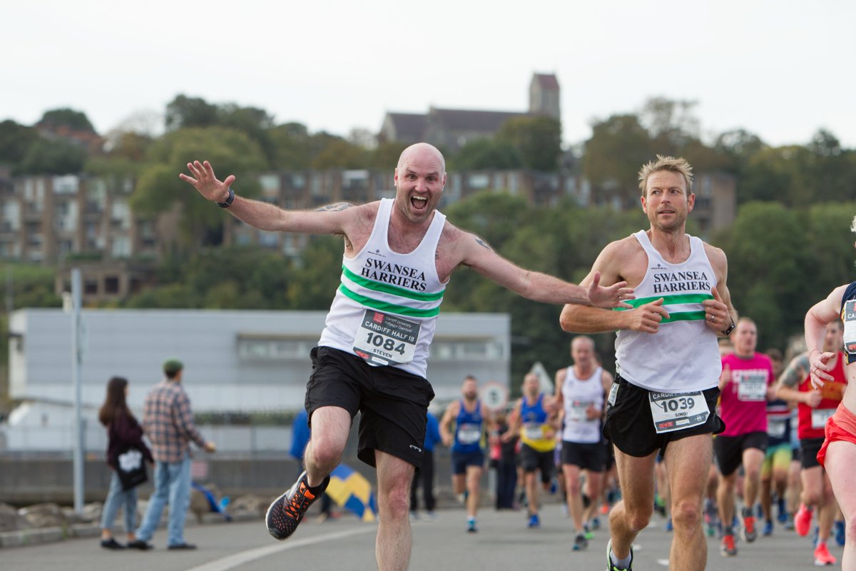 CardiffHalf's tweet photo. When you're another weekend closer to the @cardiffuni / Cardiff Half! #FridayFeeling #RunTheDiff https://t.co/a7i4MCWRtr