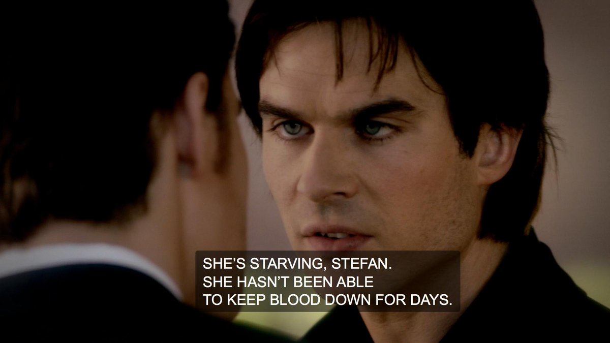 jas on Twitter "elena tackling damon to the ground and with her