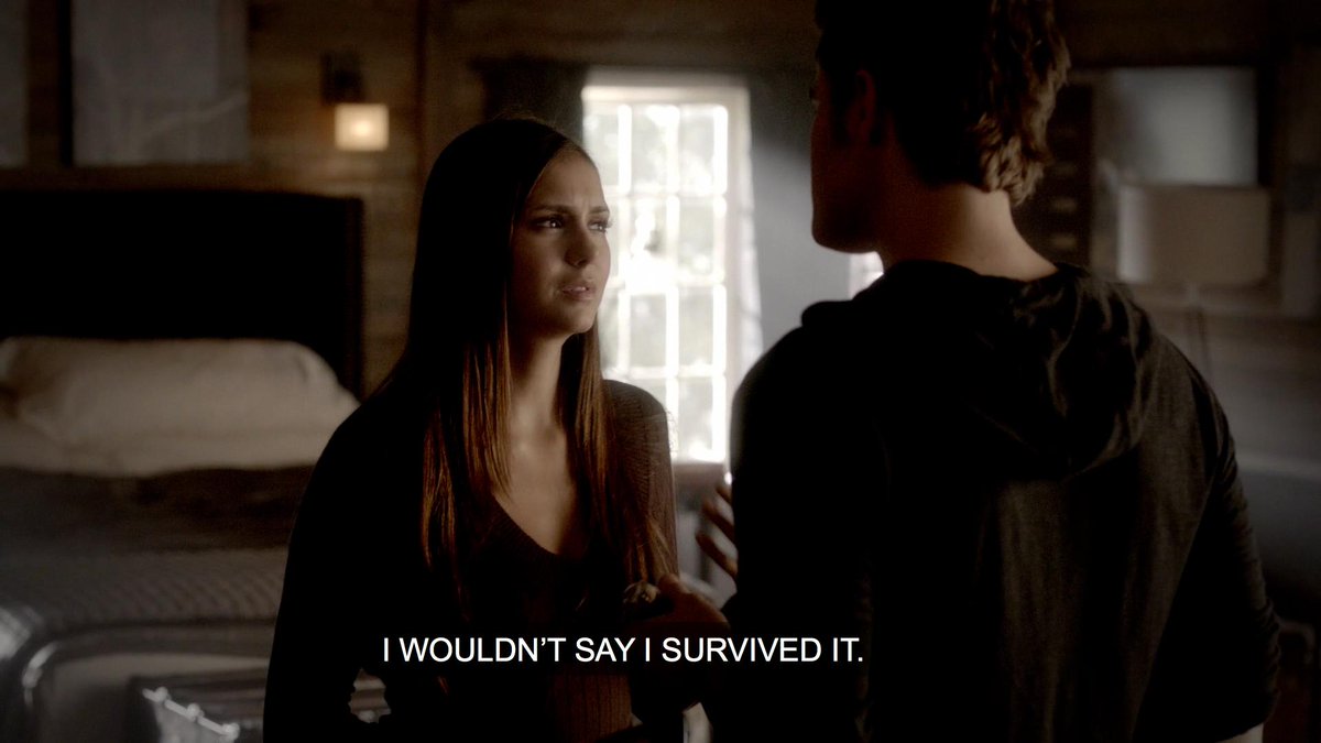 jas on Twitter "elena tackling damon to the ground and with her