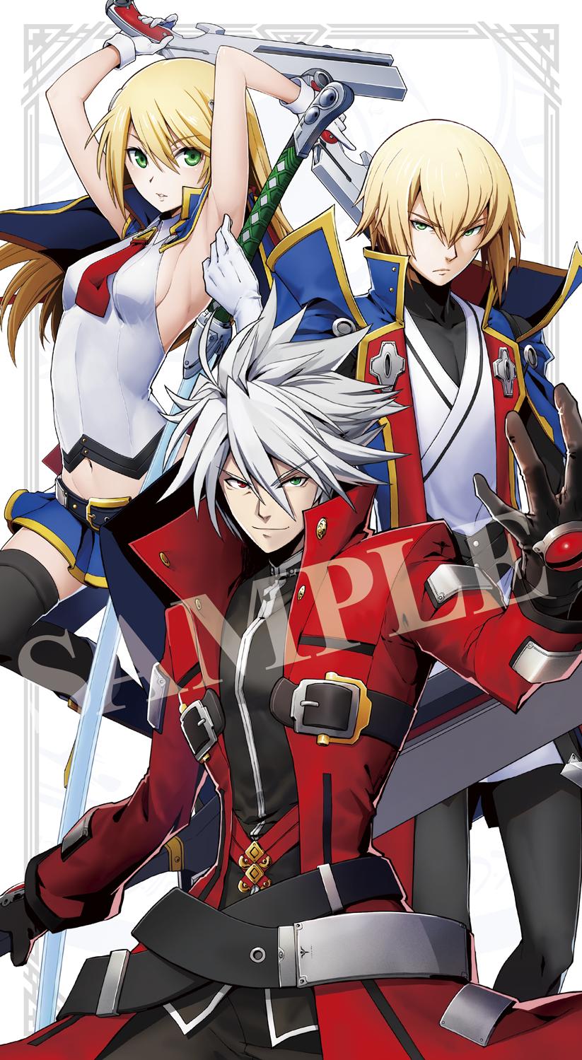 Blazblue Official 製品紹介 サントラbox のパッケージイラストを公開 森利道描きおろしのラグナ ジン ノエルです 下記サイトにてご予約受付中 阿々久商店 T Co Denzko0hiw Arc System Works Official Web Shop T Co