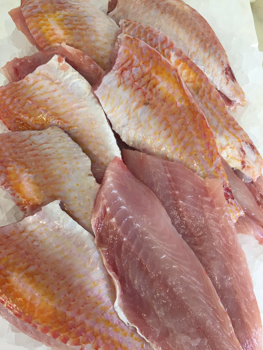 Fresh red mullet filleted for one of our lovely customers <a href="/ThompsonSeafood/">Thompsons Seafood</a> <a href="/HolcombeMarket/">Holcombe Market</a> #redmullet #fishfillets #fish #fresh #catchoftheday #london #fishmongers #tottenham  #fishporn #instafish #instagood #yummy  #localmarket #streetfood  #shoplocal #bakedfish #steamedfish