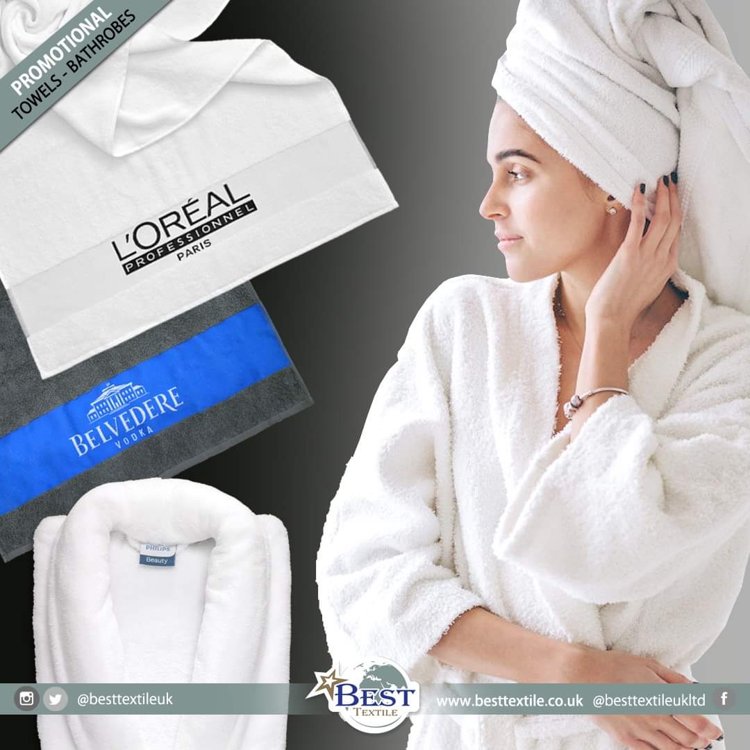 Promotional
Towels &amp; Bathrobes
besttextile.co.uk
#besttextileuk #unitedkingdom #liverpool #promotion #textiles #bathrobes #towels #turkishcotton #quality #hotel #home #modern #white #luxurious #children #childrenproducts #family #london #retail #promotionaltextiles #england