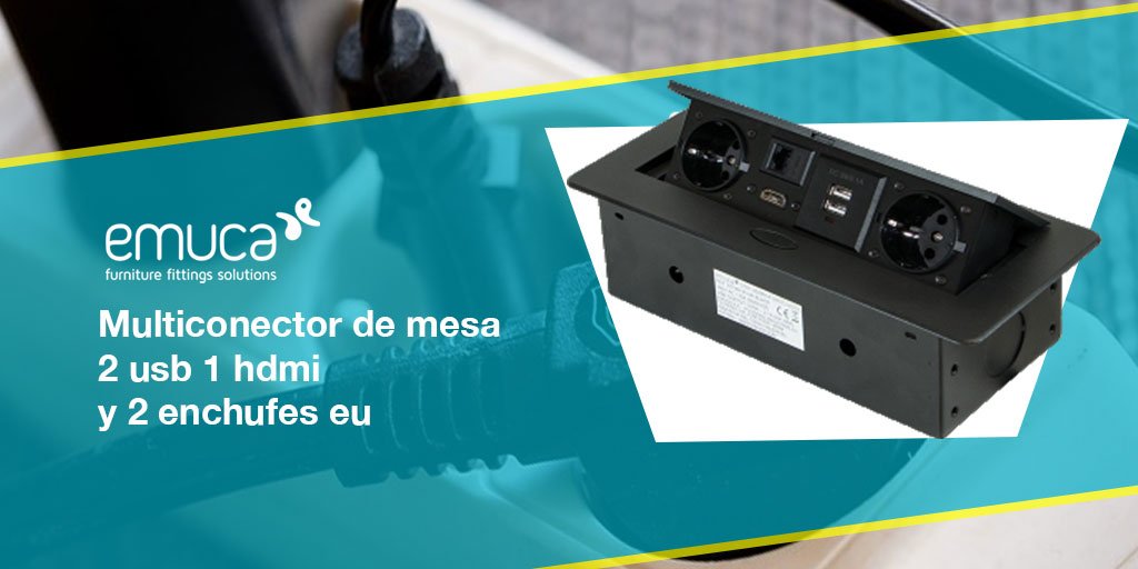 ¿Necesitas más espacios para enchufes pero no quieres que se vean? Este multiconector de Emuca da una nueva función a los muebles de manera discreta. Conecta todo lo que necesites. 👉ow.ly/nrvx50w7XUE
#multiconector #emuca #accesorios #descuento