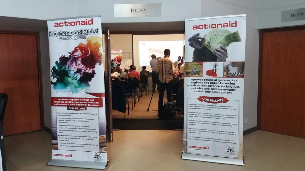ActionAidZim's tweet photo. @FGGZambia Precious Nkandu says as CSOs lets shift power to people by conscientisation them of their rights e.g empowering women who are affected by mining developments so that noone takes their lands when they face evictions # ZAMI2019 side session on displacements https://t.co/lRP4hHjxzz