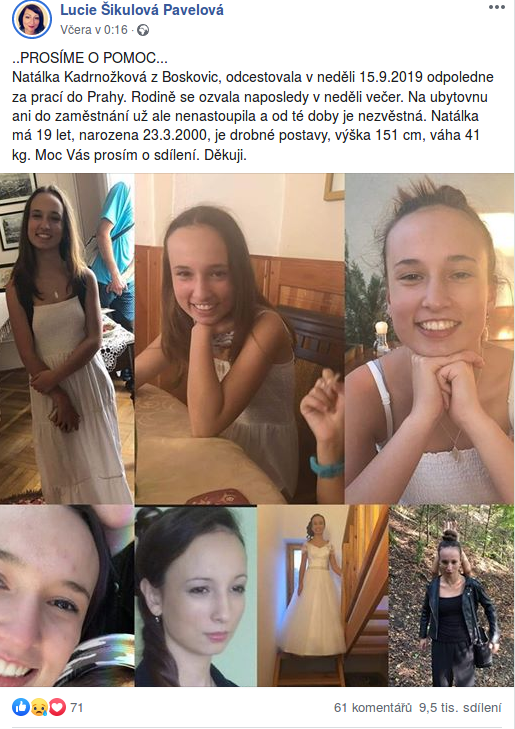 PetriSeG's tweet image. Možná twiter pomůže.