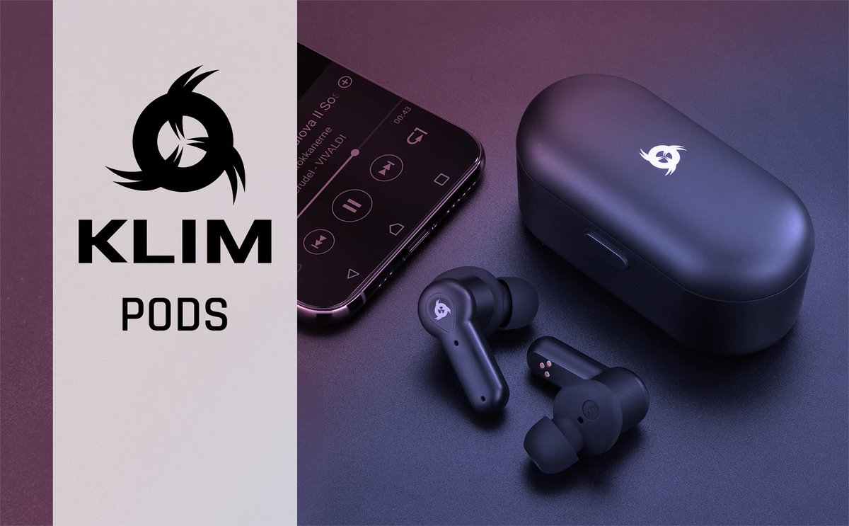 KLIMTechs_DE's tweet photo. Wir freuen uns, Euch die Einführung unseres neuesten Produkts mitteilen zu können: der KLIM Pods True Wireless Stereo Kopfhörer!

JETZT ZUM START MIT 15€ RABATT -->
https://t.co/ekd9uodjAO

#KLIM #TWS #kopfhörer #NEW #promo https://t.co/fdreOVa6Fu